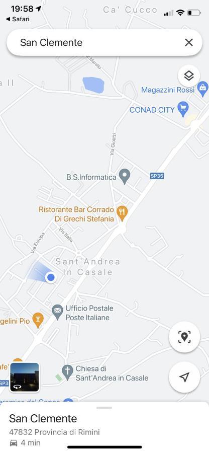 Bilocale Della Pippi San Clemente Apartment Sant'Andrea in Casale Екстериор снимка